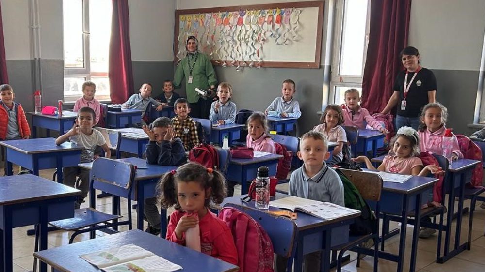 Köy okullarındaki öğrencilere işitme testi yapıldı