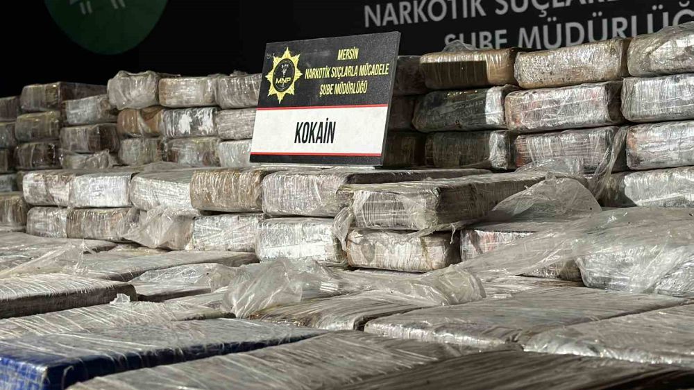 Liman'da 610 kilogram uyuşturucu ele geçirildi
