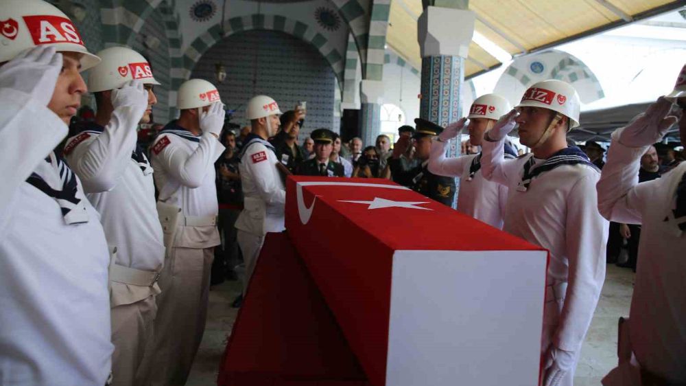 Mersinli şehit uzman çavuş  memleketinde toprağa verildi