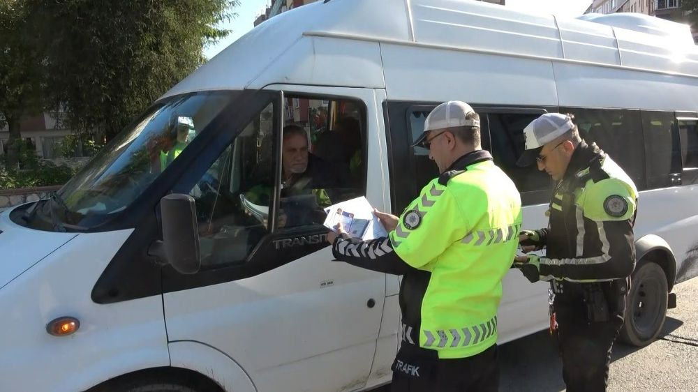 Okul servislerine trafikten men cezası