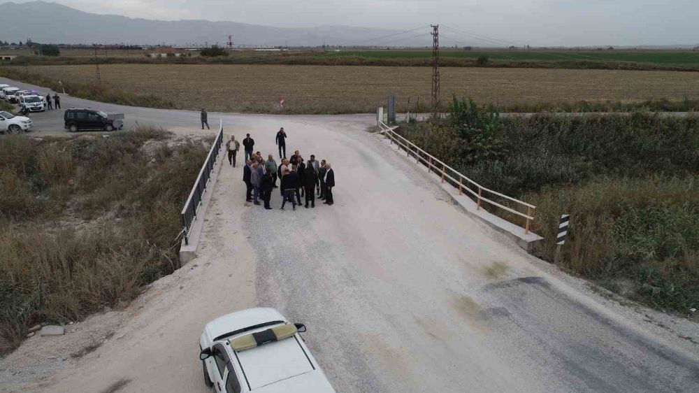 Poyrazdamları’ndaki  köprü çalışması bitti 