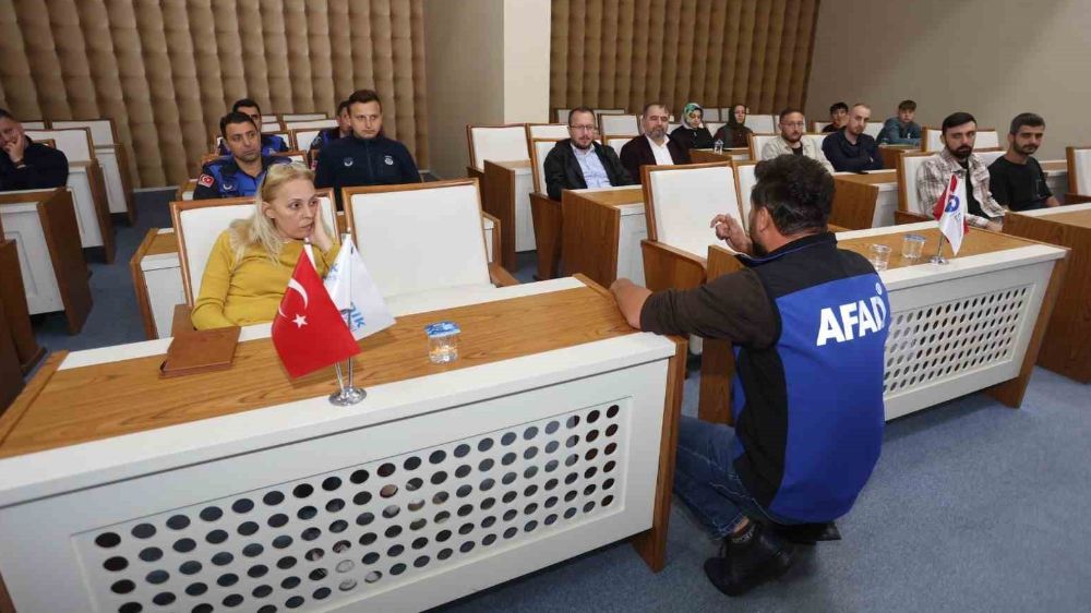 Samsun'da deprem tatbikatı yapıldı 