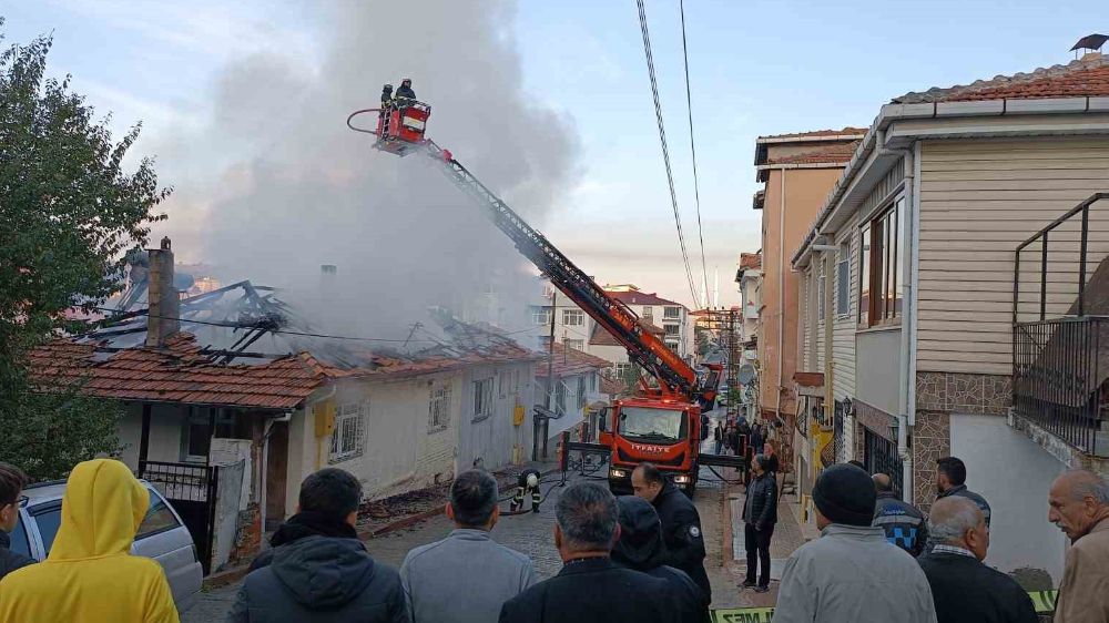 Samsun’da korkutan yangın 