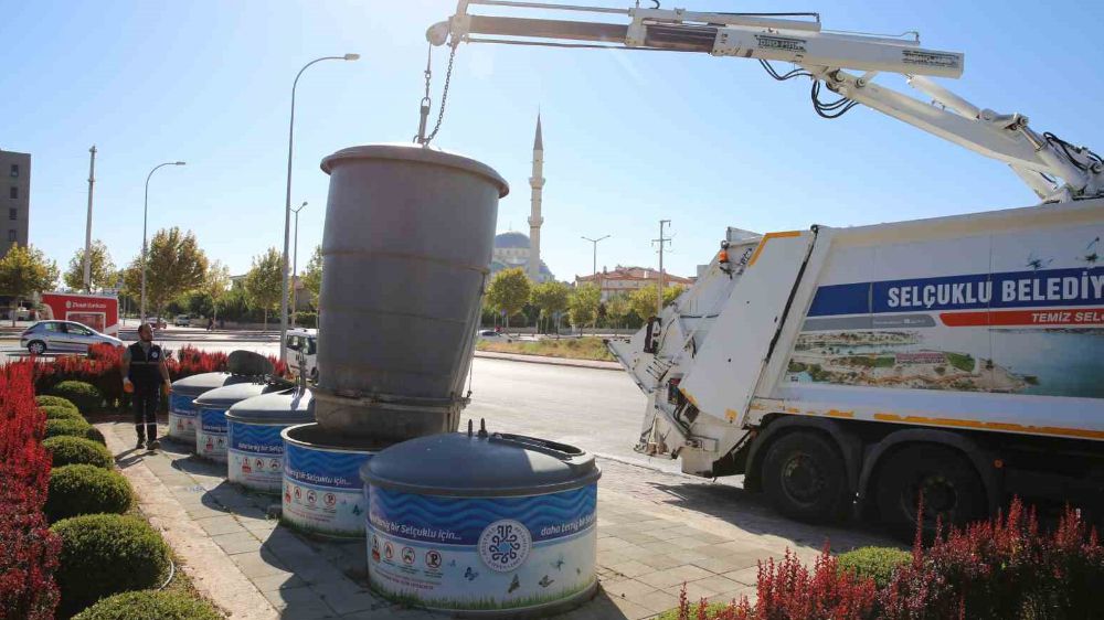 Selçuklu’da Akıllı Atık Sistemi halk tarafından ilgiyle karşılanıyor 