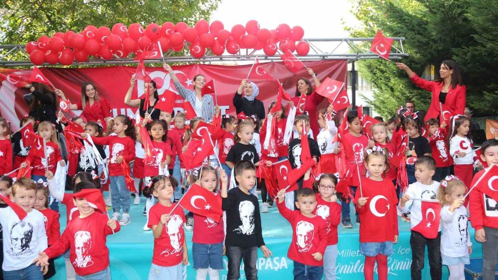Süleymanpaşa Belediyesi Çocuk Akademisi öğrencilerinden  100. yıl kutlaması