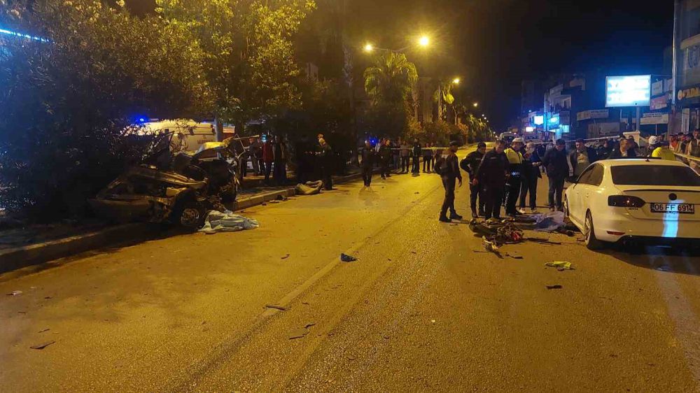 Adana'da feci kaza: 3 ölü 2 ağır yaralı