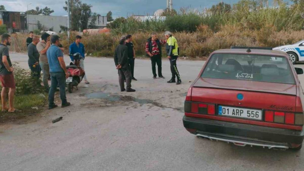 Antalya'da trafik kazası; 1 yaralı 