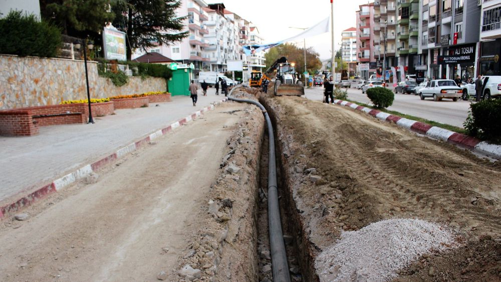 Antalya Elmalı'da yarım asırlık İçme Suyu Hattı Değiştiriliyor