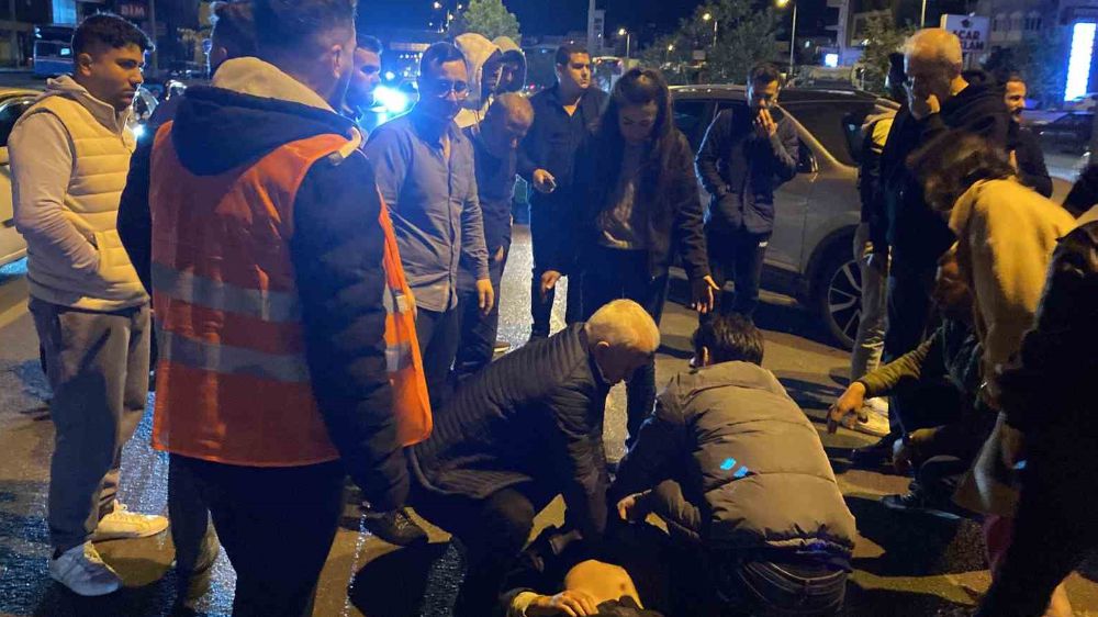 Antalya otomobil yayaya çarptı; 1 ölü