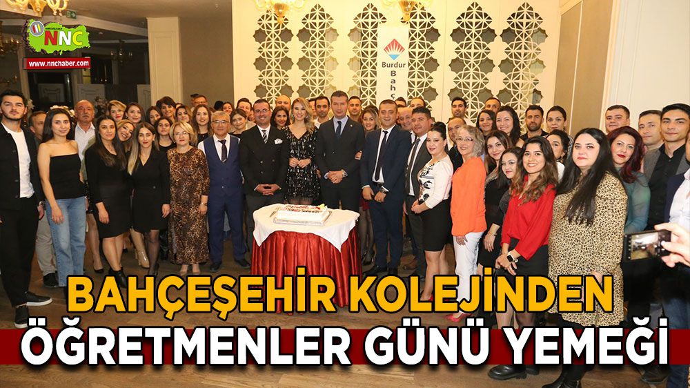 Bahçeşehir Koleji Burdur Kampüsü'nde Öğretmenler Günü Kutlaması