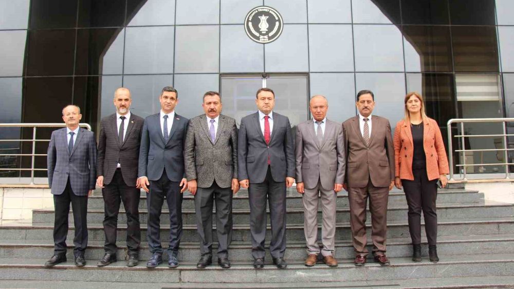 Başkan Necati Gültekin  Halit Topbaş ve yönetim kurulu üyelerine iade-i ziyarette bulundu