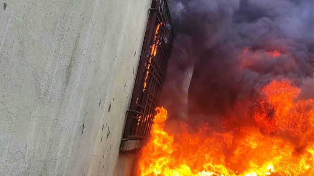 Batman’da 15 katlı binada yangın çıktı 