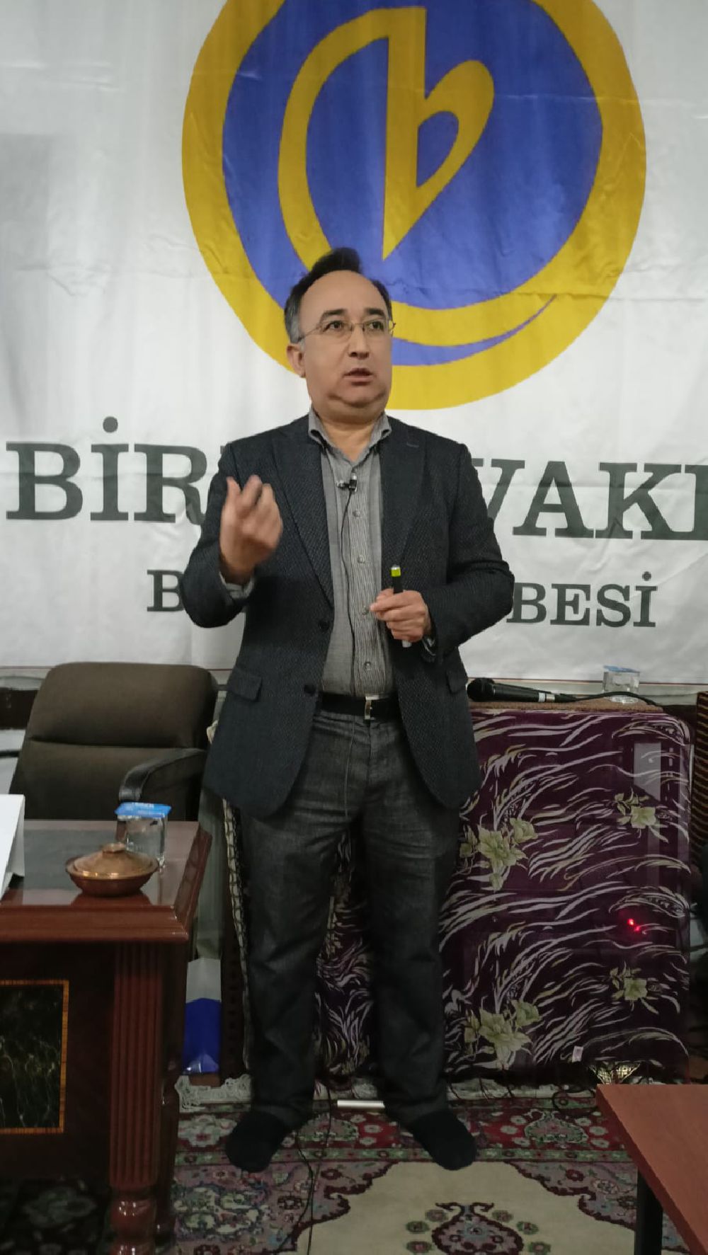 Birlik Vakfı Burdur'un bu haftaki konuğu Prof. Dr. Adnan Koşum idi