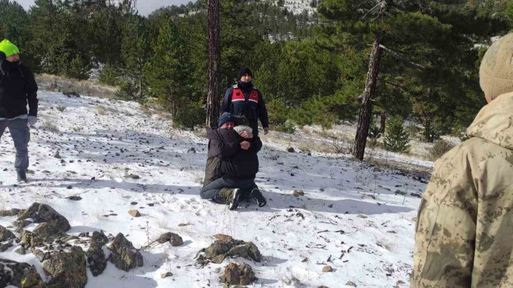 Burdur’da dağda kaybolan avcı yapılan çalışmalar sonucunda bulundu