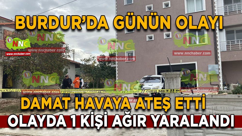 Burdur'da günün olayı! Gelin aracı sürücüsü vuruldu