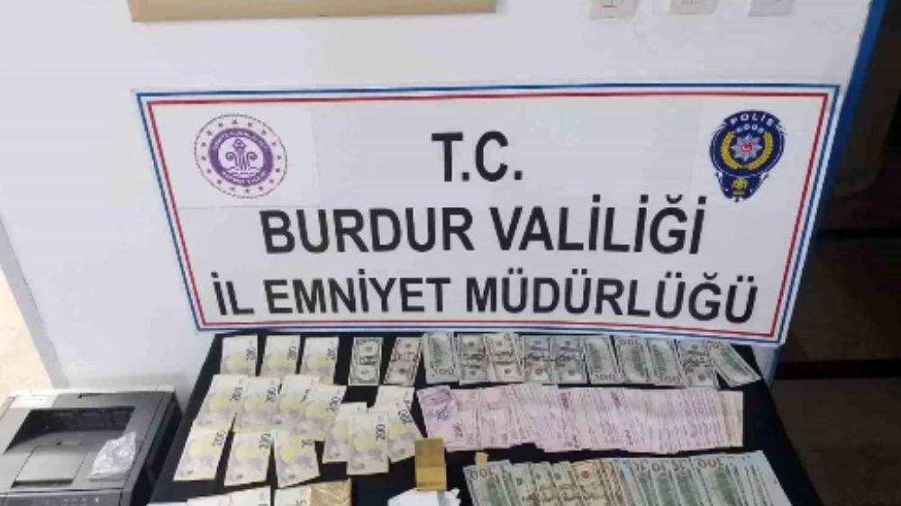 Burdur'da milyonluk döviz çalan hırsız tutuklandı