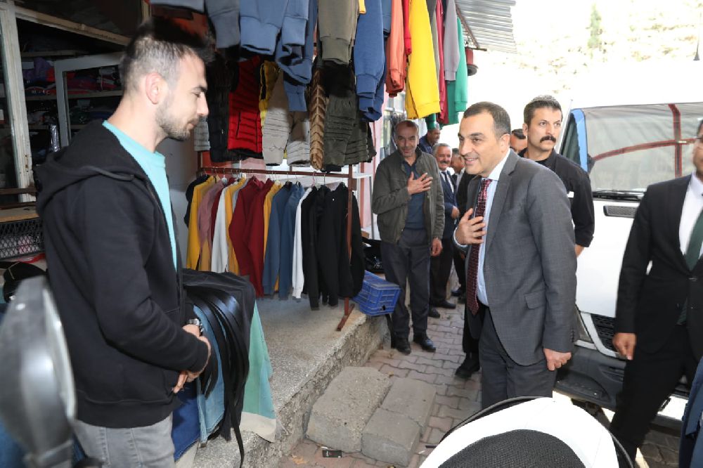 Burdur Valisi Öksüz'den Altınyayla'da anlamlı ziyaretler | Burdur haber