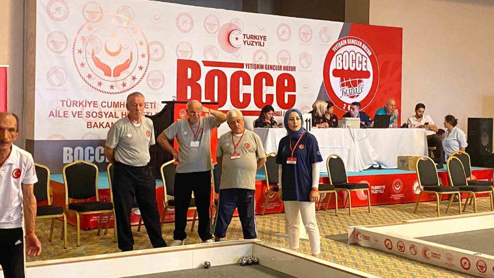 Çınarcık Huzurevi Bocce Takımı Yalova’yı Antalya'da temsil etti