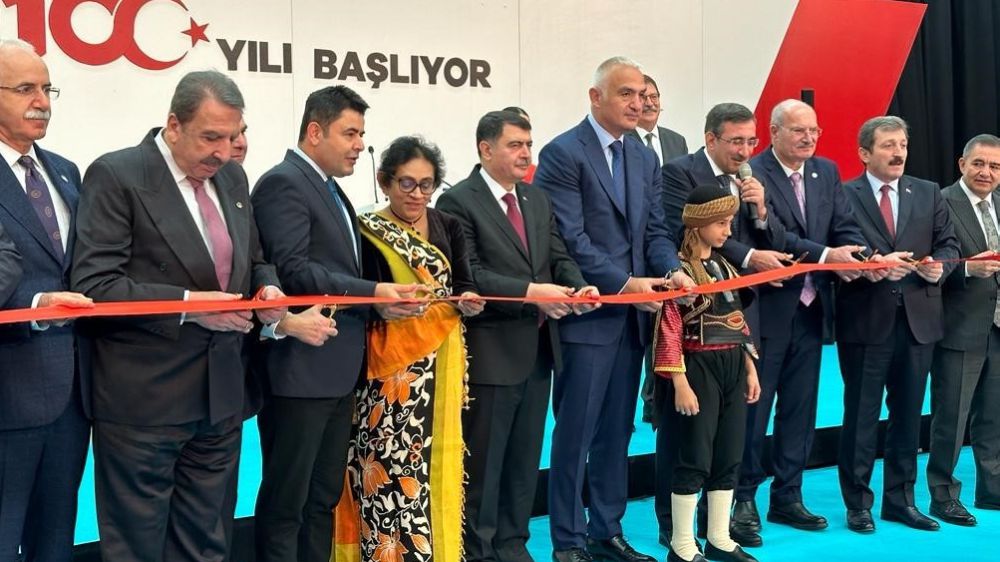 Cumhurbaşkanı Yardımcısı Yılmaz  6. Uluslararası Ankara Turizm ve Seyahat Fuarı’na katıldı