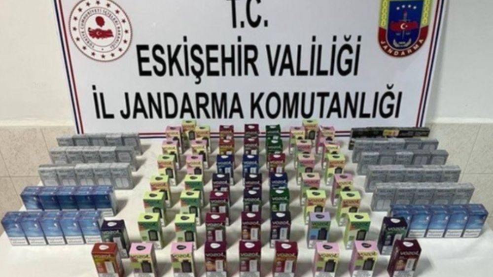 Eskişehir'de kaçak sigara operasyonu