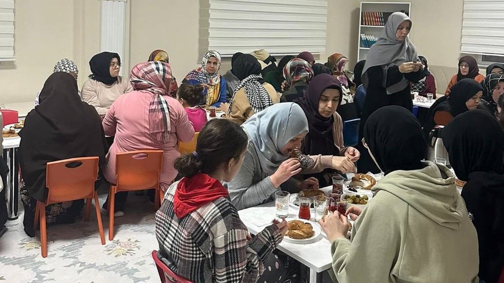 Filistin için iftar ve dua” programına herkes katılım sağladı 