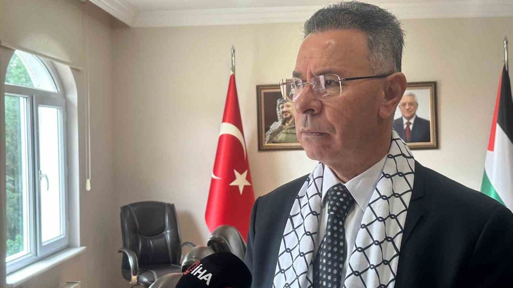 Filistin’in Ankara Büyükelçisi Mustafa; “Savaşa sadece Hamas değil, bütün Filistin halkı karşıdır”