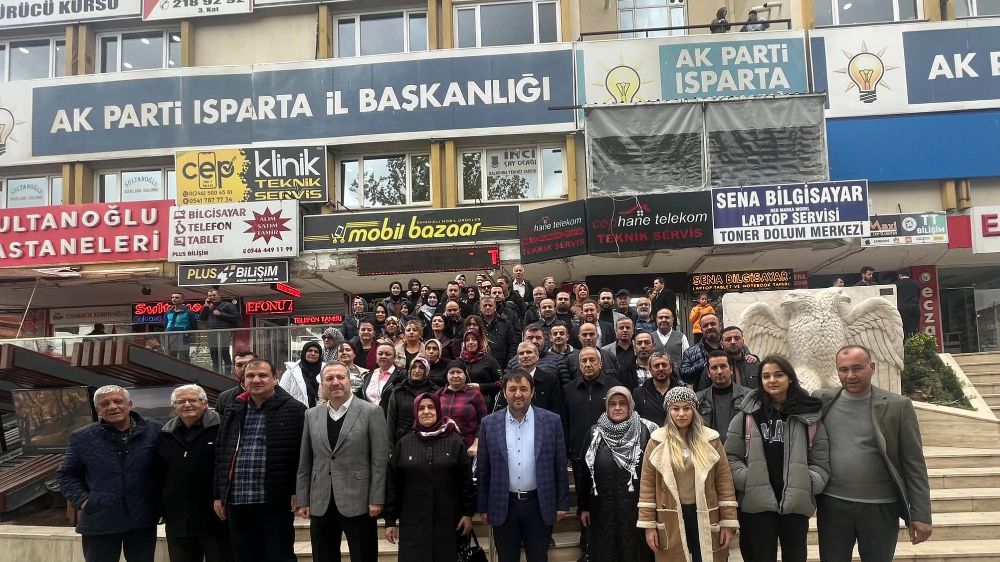 Isparta Ak Parti İl Belediye Başkan Aday Adaylığına  Serkan Keskin  ve  İrfan Özkutlu  Müracat etti 
