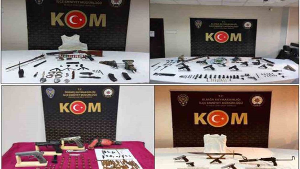 İzmir’de 4 organize suç örgütü çökertildi