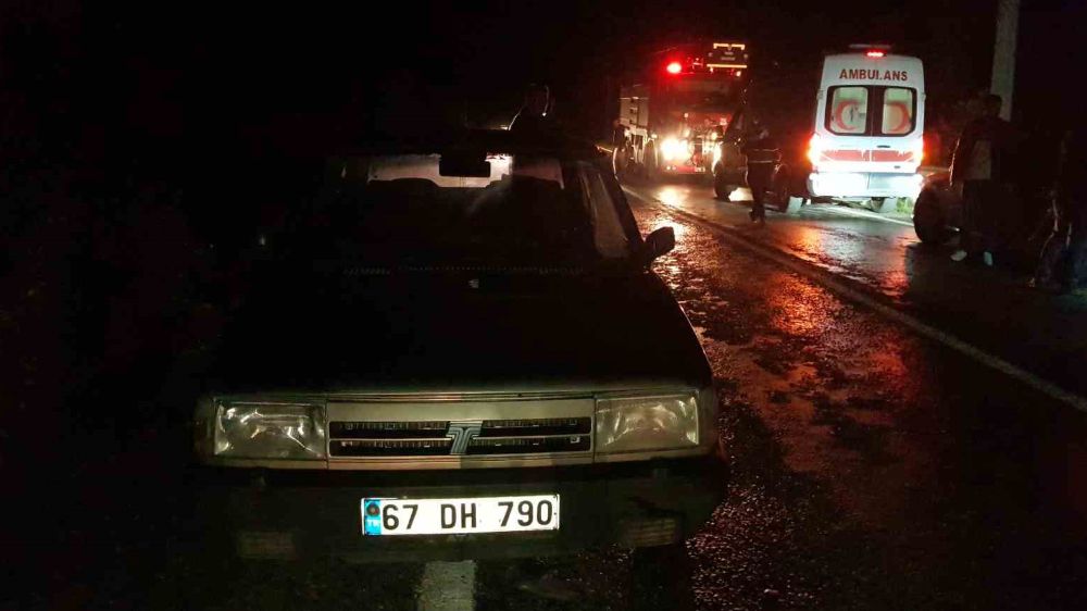 Karabük'te talihsiz trafik kazası 