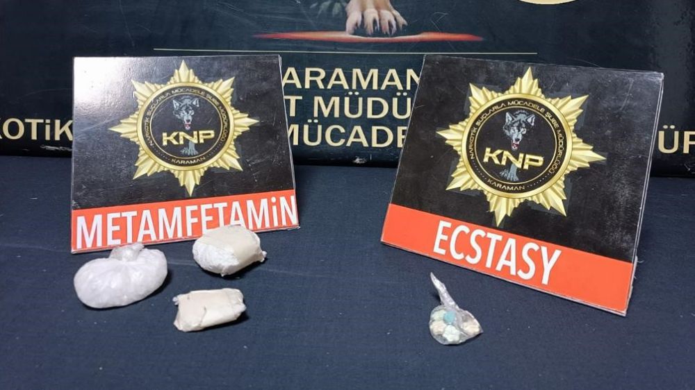 Karaman'da uyuşturucu ticaretine gözaltı