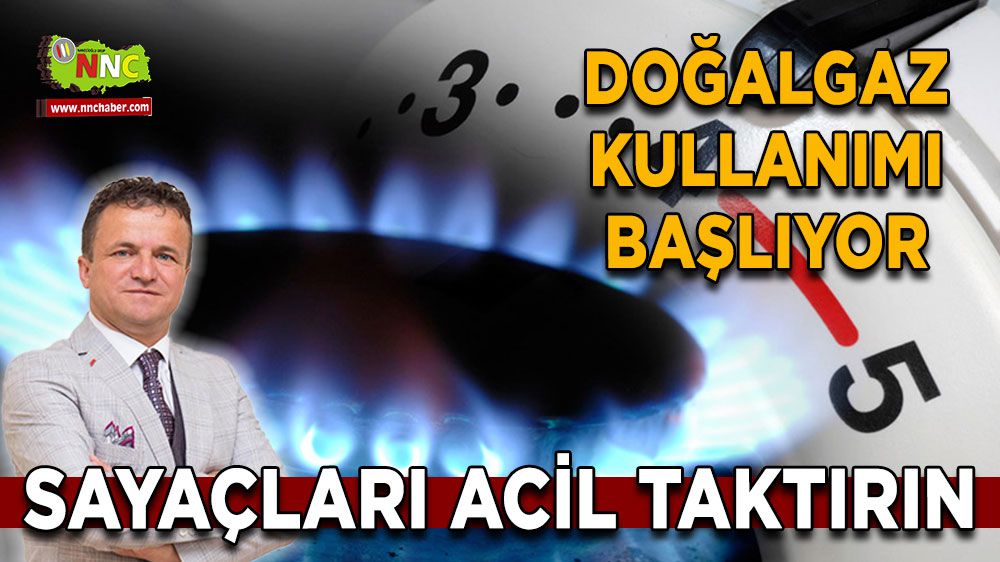 Karamanlı'da doğalgaz kullanımı başlıyor