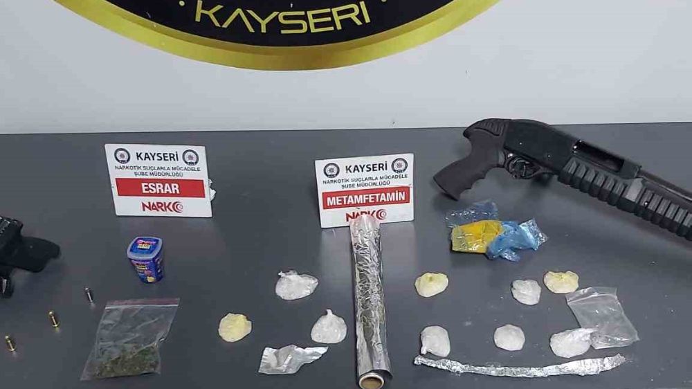 Kayseri’de NarkoGüç operasyonları düzenlendi; 16 tutuklu