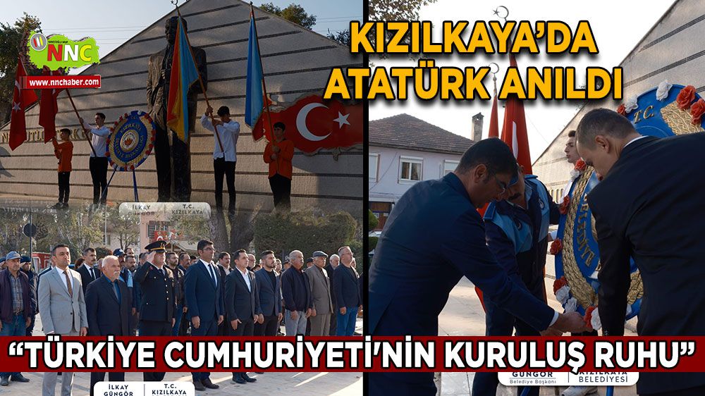 Kızılkaya'da Atatürk unutulmadı!
