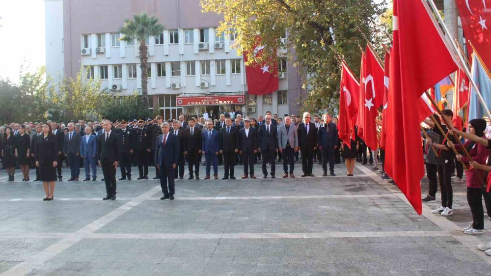 Köyceğiz’de Atatürk anma töreni yapıldı