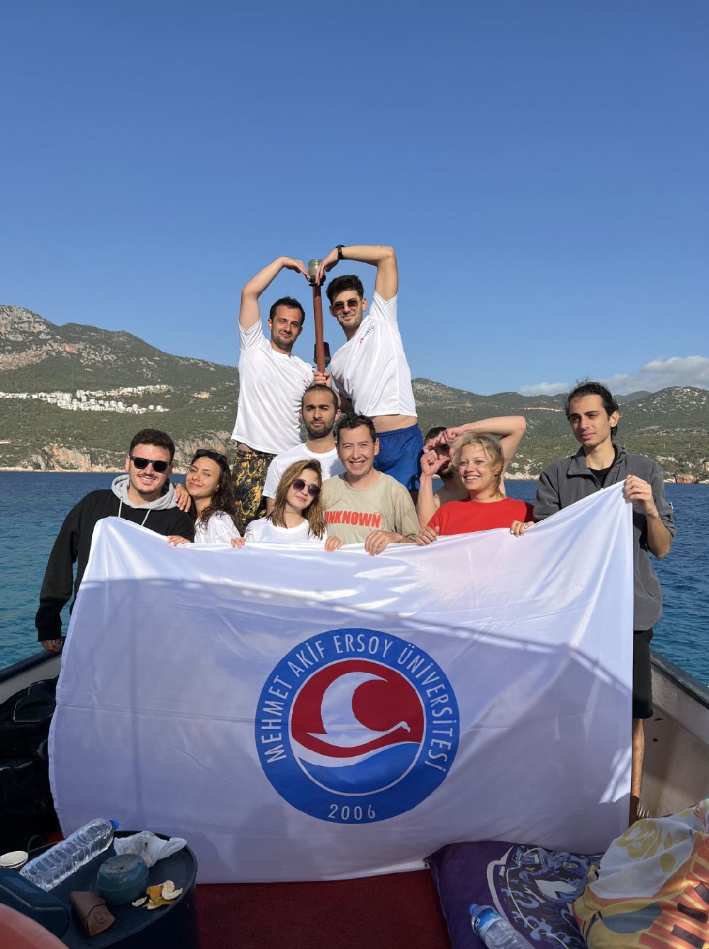 MAKÜ-SAT, Antalya'da CMAS 1 Yıldız tüplü dalış eğitimi düzenledi