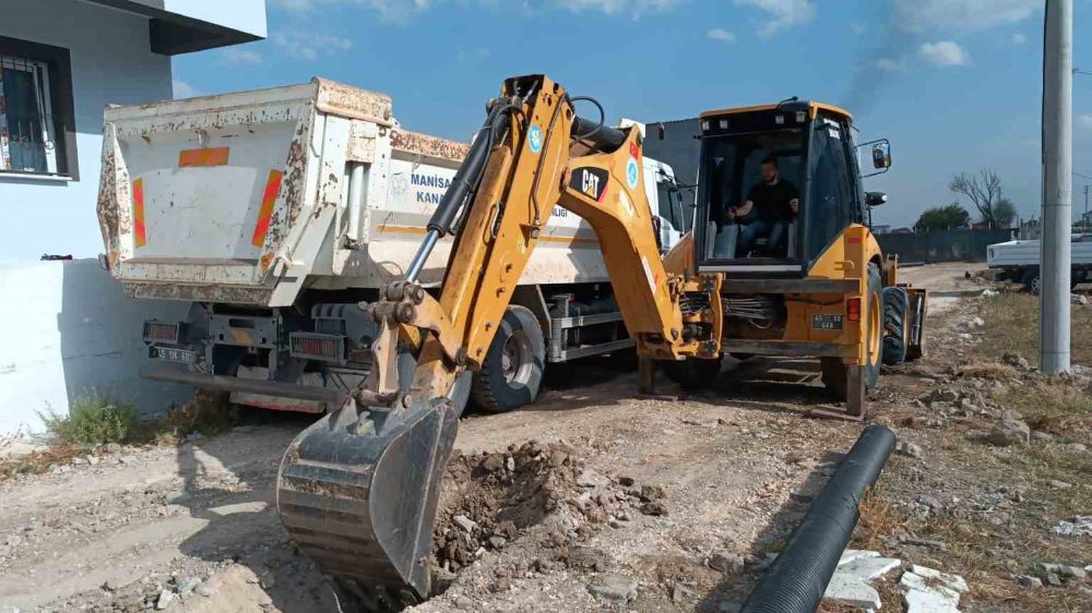 Manisa yeni yerleşim alanına ek kanalizasyon hattı geliyor