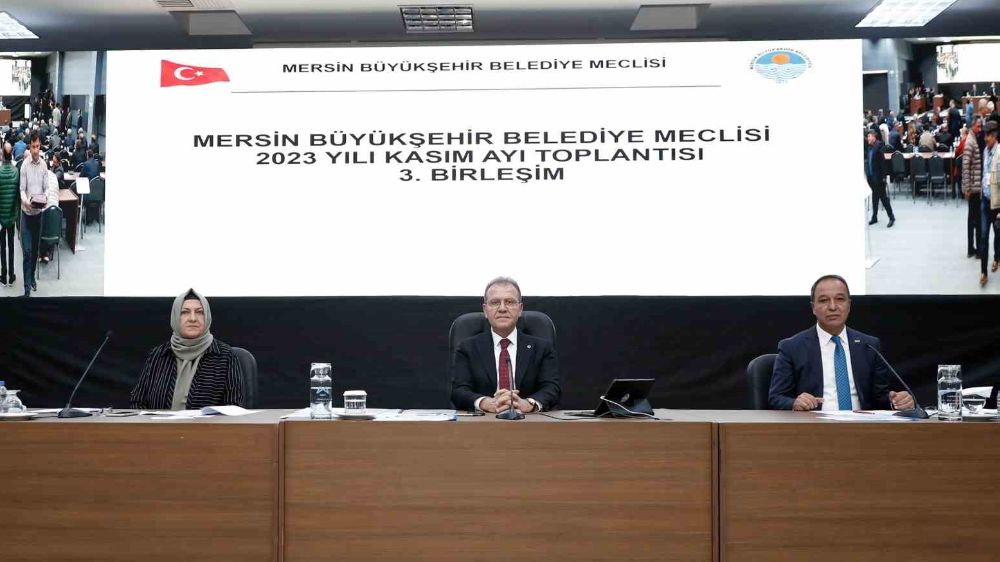 Mersin Büyükşehir Belediyesinin 2024 yılı bütçesi belli oldu
