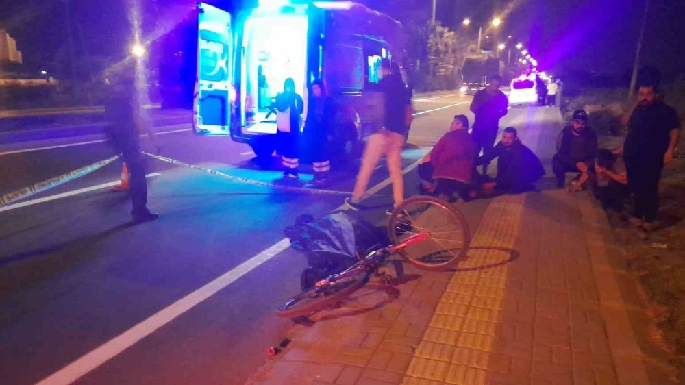 Mersin'de bisiklet sürücüsü hayatını kaybetti