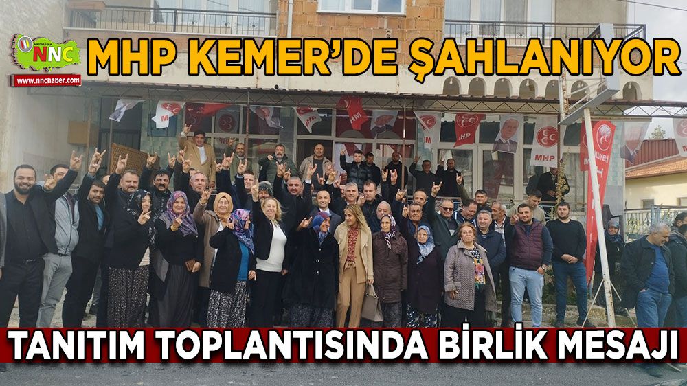 MHP Burdur Kemer'de şahlanıyor