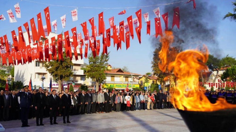Milas’ta 10 Kasım Atatürk'ü anma töreni gerçekleştirildi