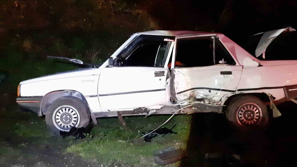 Mudurnu'da trafik kazası: 1 yaralı