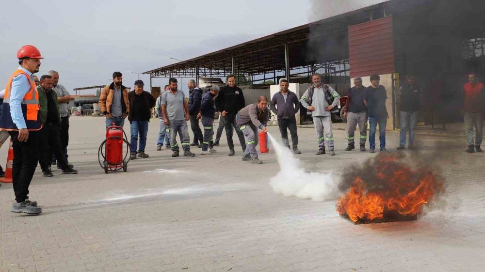 Nazilli Belediyesi personellerine Acil Durum Eğitimi verildi