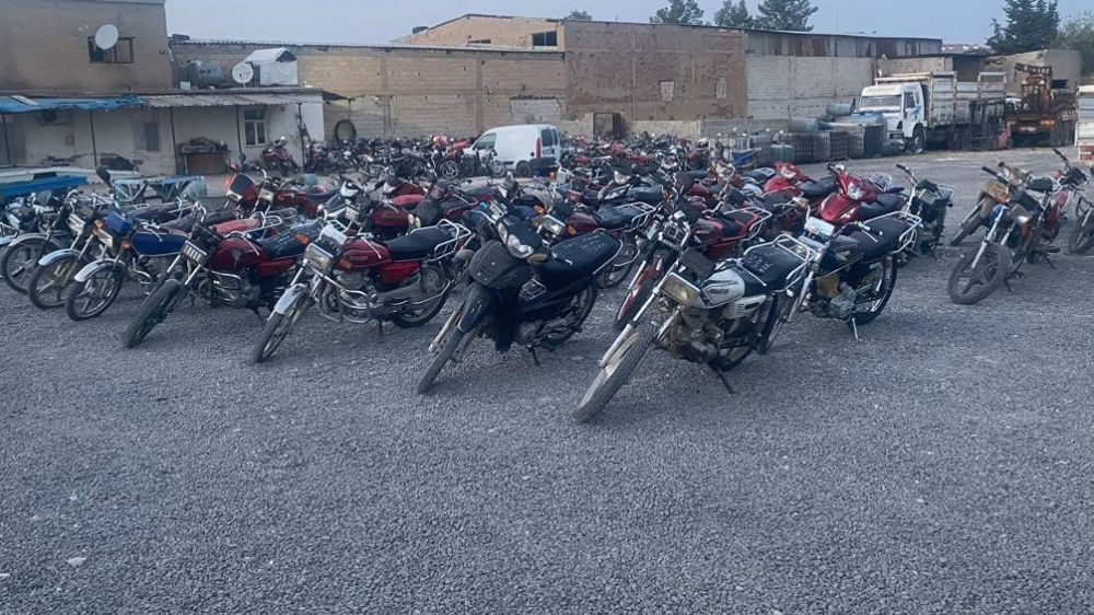 Polisten çalıntı operasyon: 137 motosiklet ele geçirildi