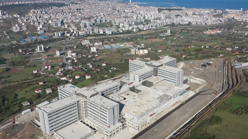 Samsun Şehir Hastanesinin yapımında sona yaklaşıldı