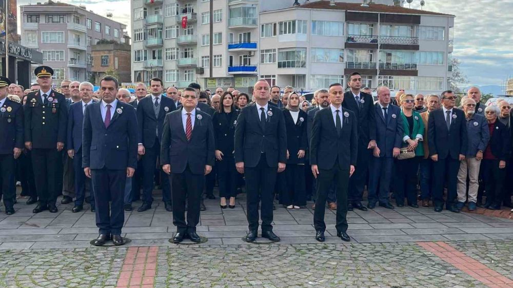 Sinop’ta 10 Kasım anma  töreni gerçekleşti