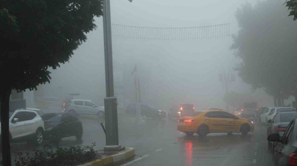 Şırnak’ta yağmurdan sonra sis trafiği olumsuz etkiledi