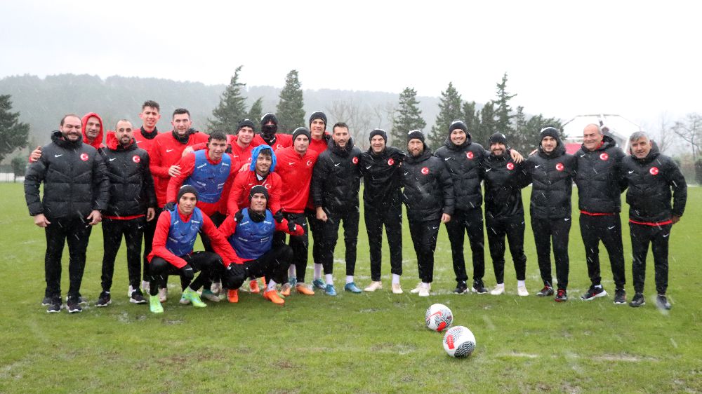 Ümit Milli Futbol Takımı Norveç Maçı Hazırlıklarına Başladı
