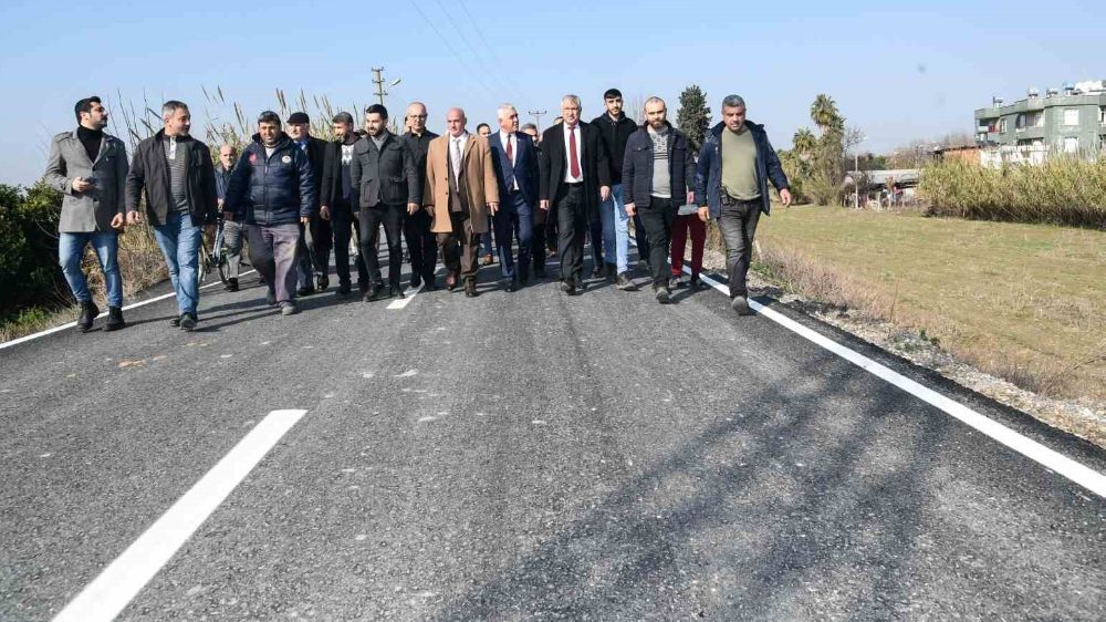 Adana Büyükşehir Belediyesi 2 milyon 651 bin ton asfalt döktü