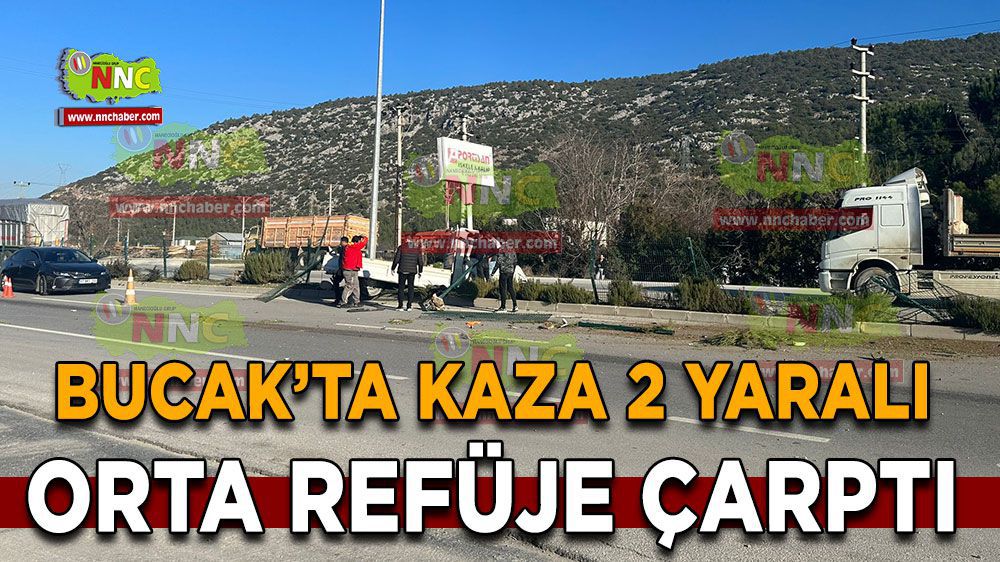 Antalya-Burdur Karayolunda Kaza