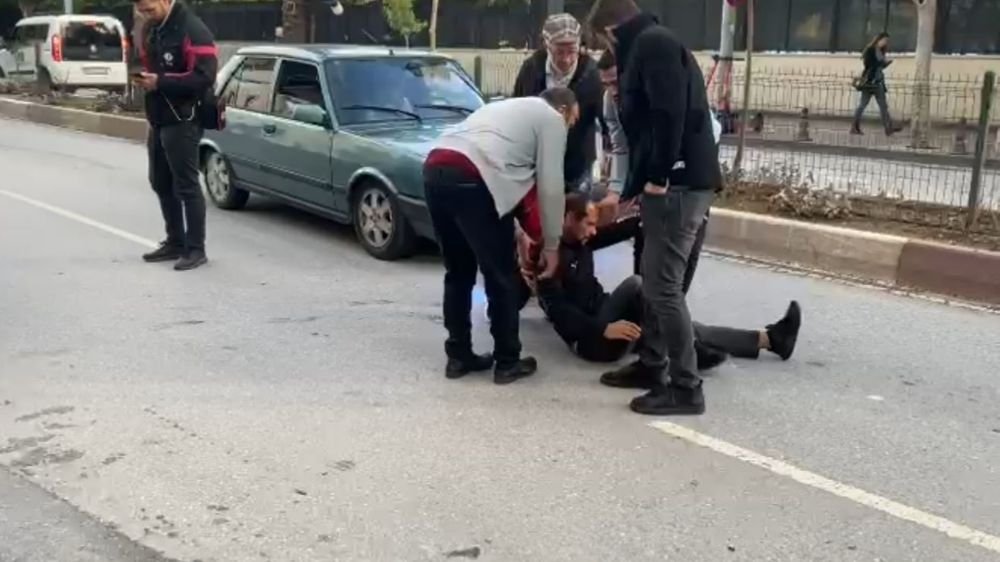 Antalya'da trafik kazası, bisikletli yaralandı